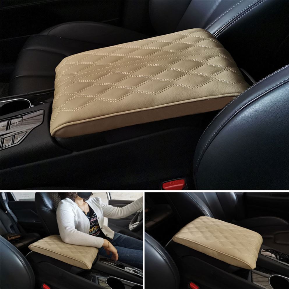 Car Central Armrest Pad Multi- - Leather Car Seat Cover บทวิจารณ์และราคา
