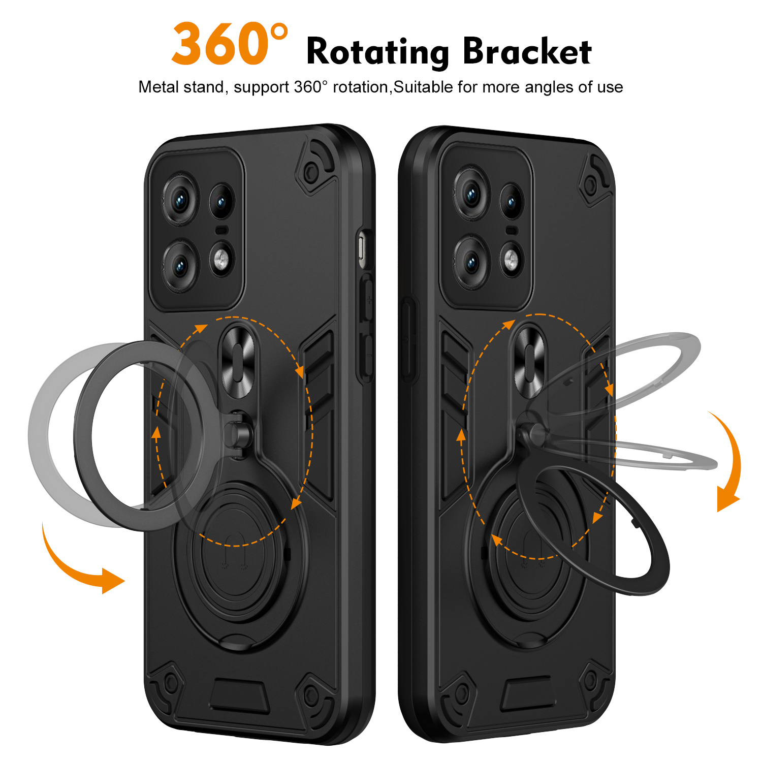 360 ° Rotating Metal Car Brack - Car Phone Holder Magnetic บทวิจารณ์และราคา