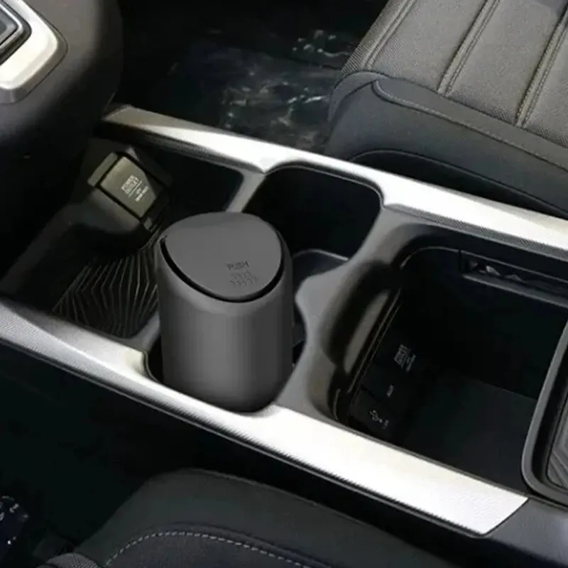 Silicone Car Trash Can Dust Ca - Car Accessories Name บทวิจารณ์และราคา